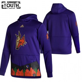 Arizona Coyotes Blank 2020-2021 Reverse Retro Pullover Hooded Sweatshirt - Barn